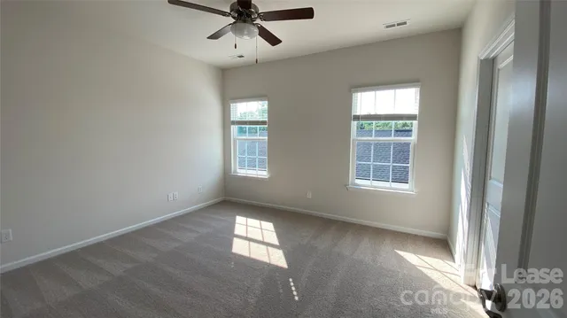 a view of a livingroom with a window