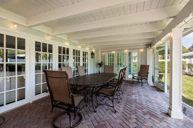 a kitchen with a stove and cabinets