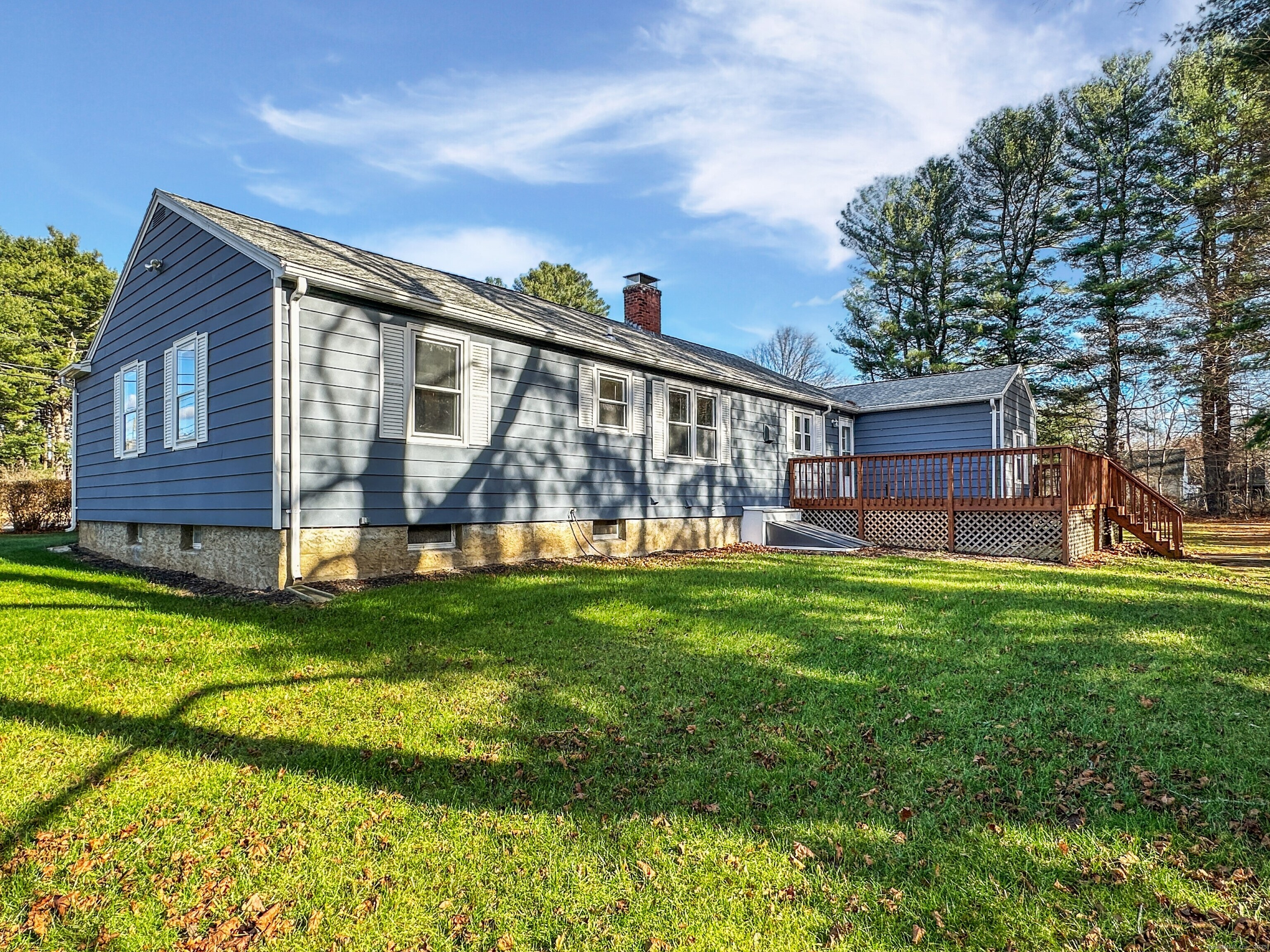 5 Chappell Street Chaplin, CT 06235 - Photo 6 of 40 a view of a house with a yard