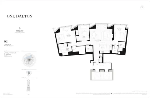 $8,495,000 | 1 Dalton Street, Unit 3902, Boston, MA 02115