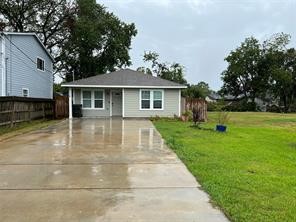 4114 Brown Street Bacliff, TX 77518 - Photo 12 of 12 a front view of house with yard and green space