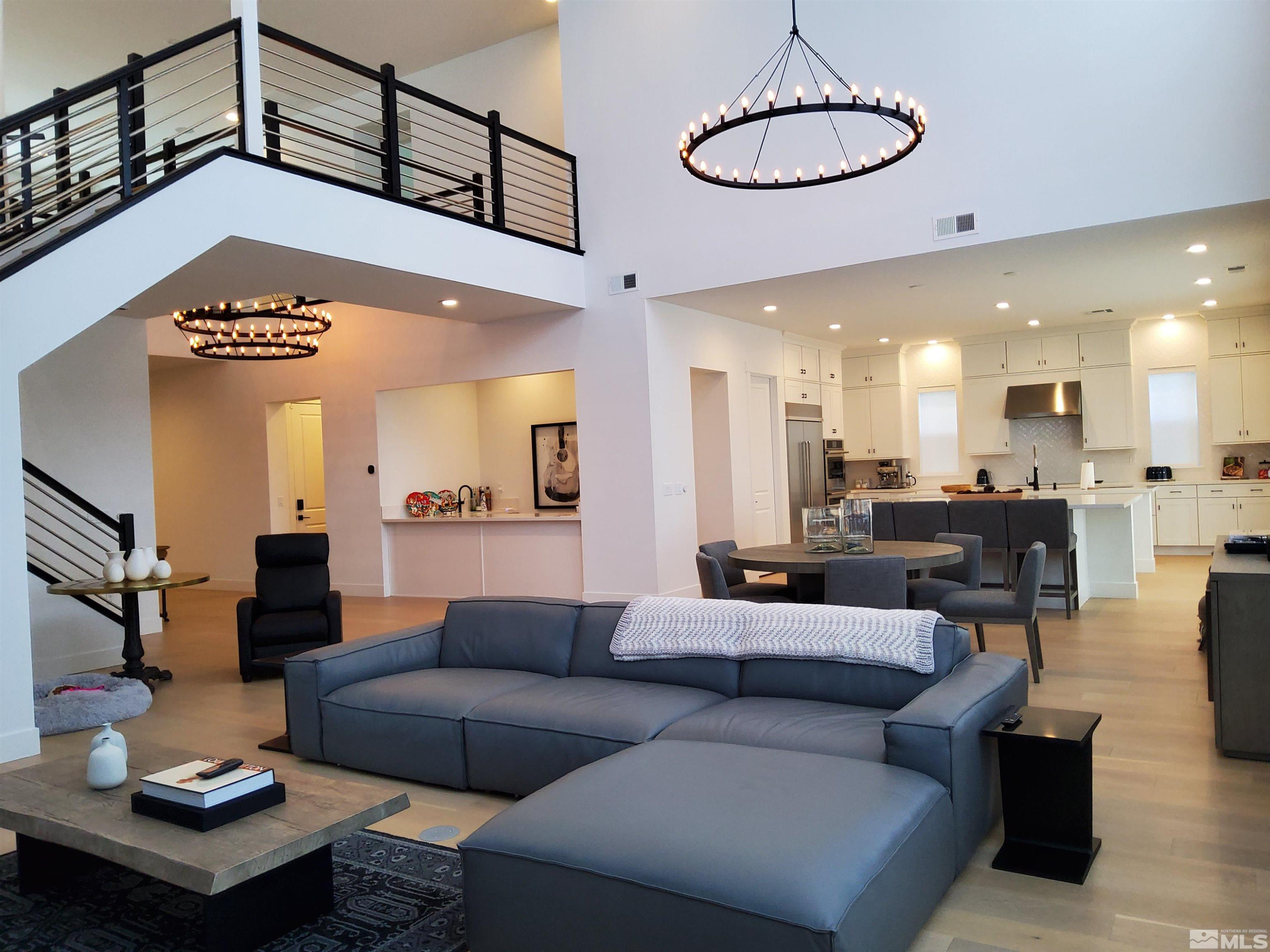 5449 Side Saddle Trail Reno, NV 89511 - Photo 13 of 35 a living room with furniture and kitchen view