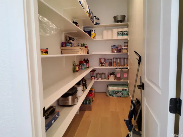 a view of storage and utility room