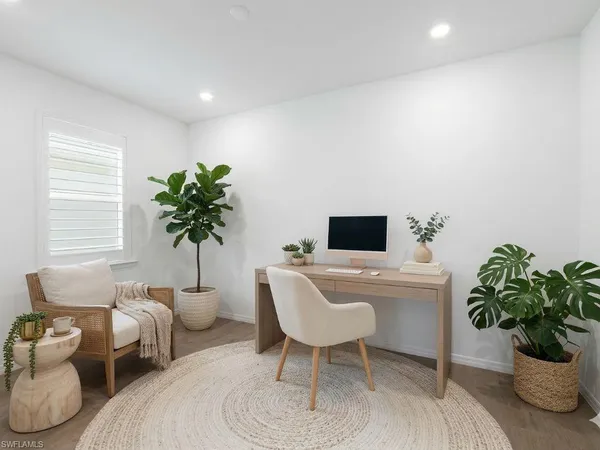 a view of a tennis court