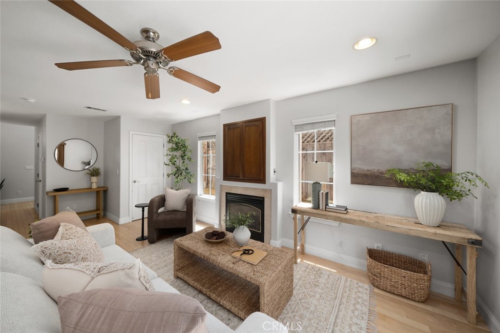 1012 La Costa Court Atascadero, CA 93422 - Photo 5 of 21 a living room with furniture fireplace and flat screen tv