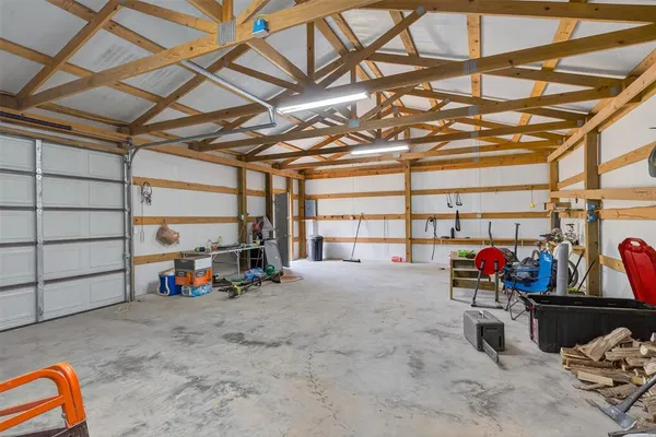 a view of a storage room with a lot of stuff