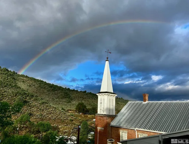 a view of houses with outdoor space