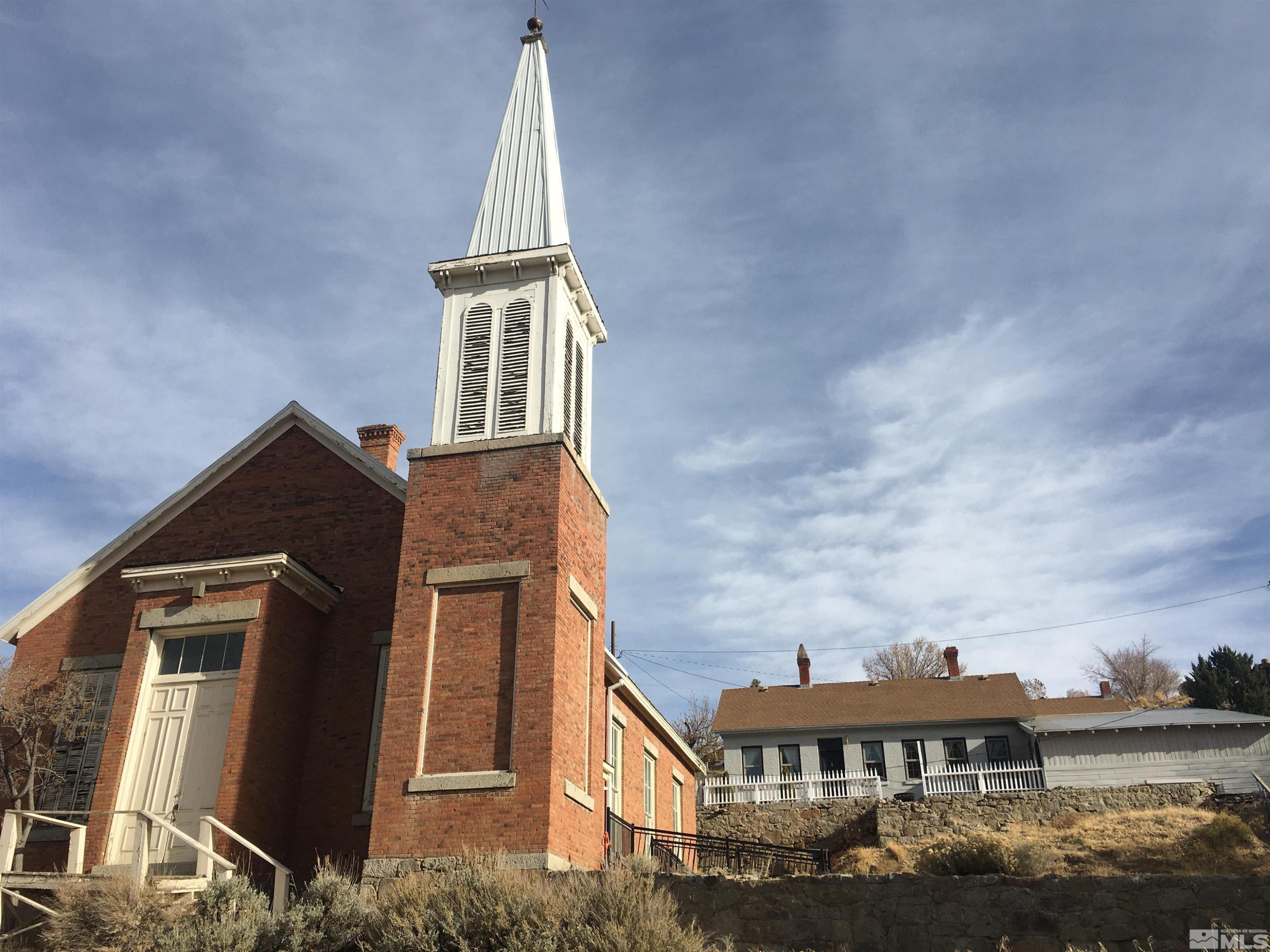 140 Water Street Austin, NV 89310 - Photo 40 of 43 front view of a house with a yard
