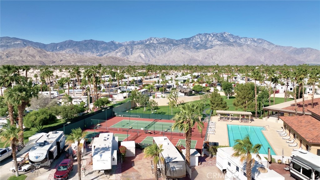 69801 Ramon Road, Unit 38 Cathedral City, CA 92234 - Photo 26 of 47 an aerial view of residential house with an outdoor space
