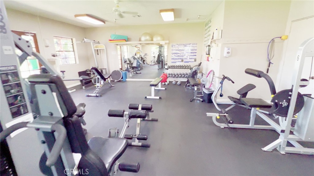 69801 Ramon Road, Unit 38 Cathedral City, CA 92234 - Photo 40 of 47 a view of a room with gym equipment