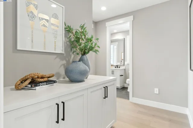 a close view of shower