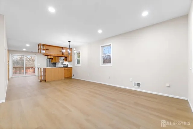 a view of kitchen and utility room