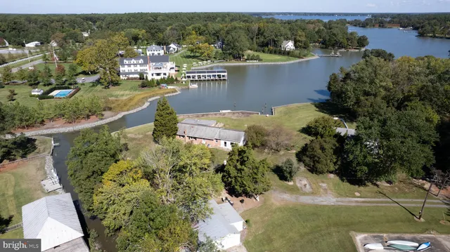 a view of a lake with a mountain view