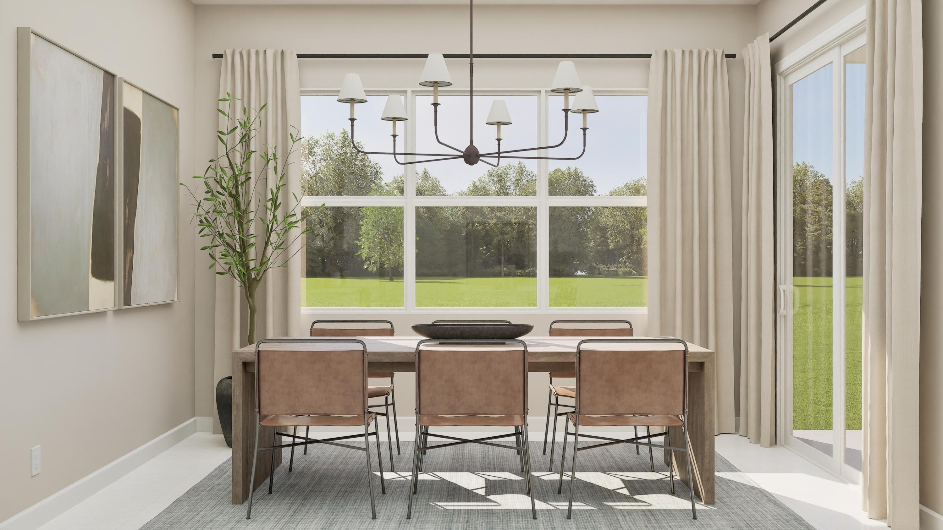 1014 Raleigh Way Wellington, FL 33449 - Photo 11 of 25 a view of a dining room with furniture window and outside view