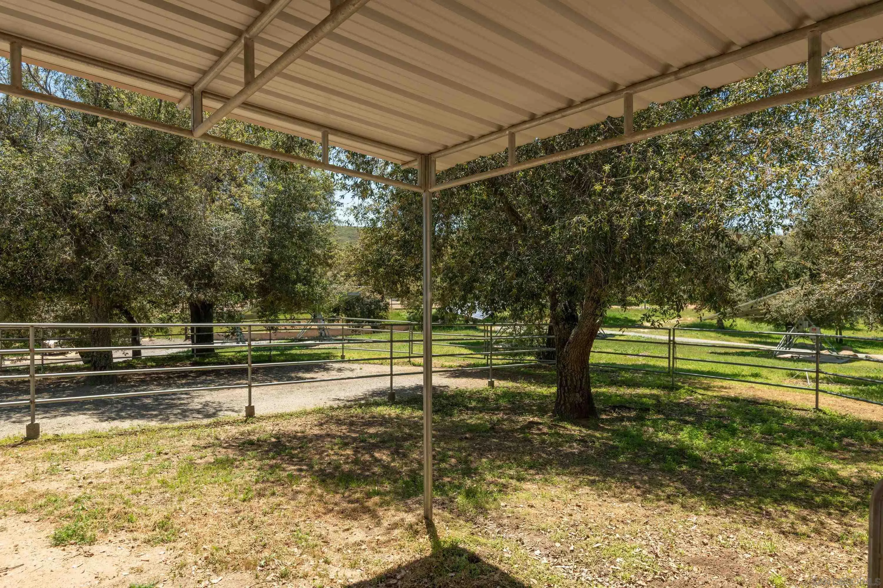 23835 Viejas Grade Road Descanso, CA 91916 - Photo 51 of 62 a view of a backyard with trees