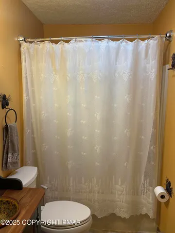 a close view of a closet