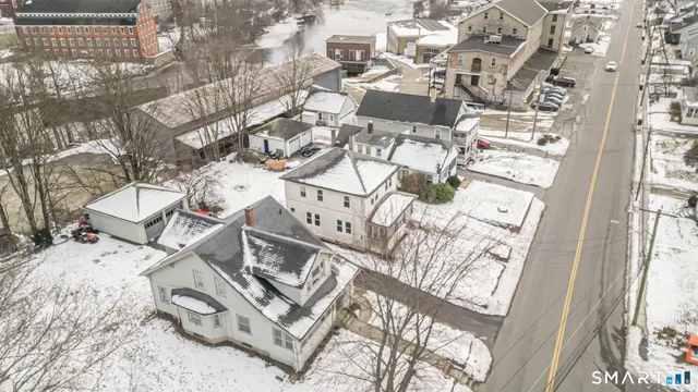 a view of a city with tall buildings