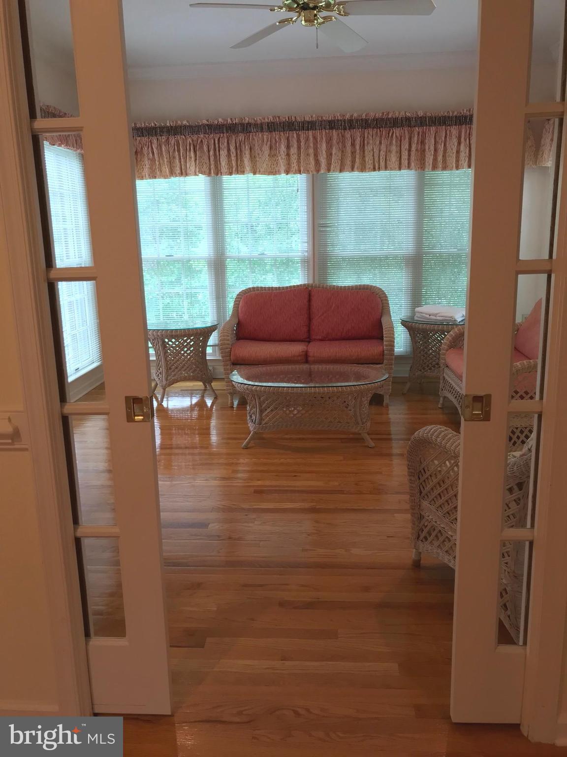 1208 Rodes Circle Winchester, VA 22601 - Photo 12 of 26 French Doors from LR to Sunroom