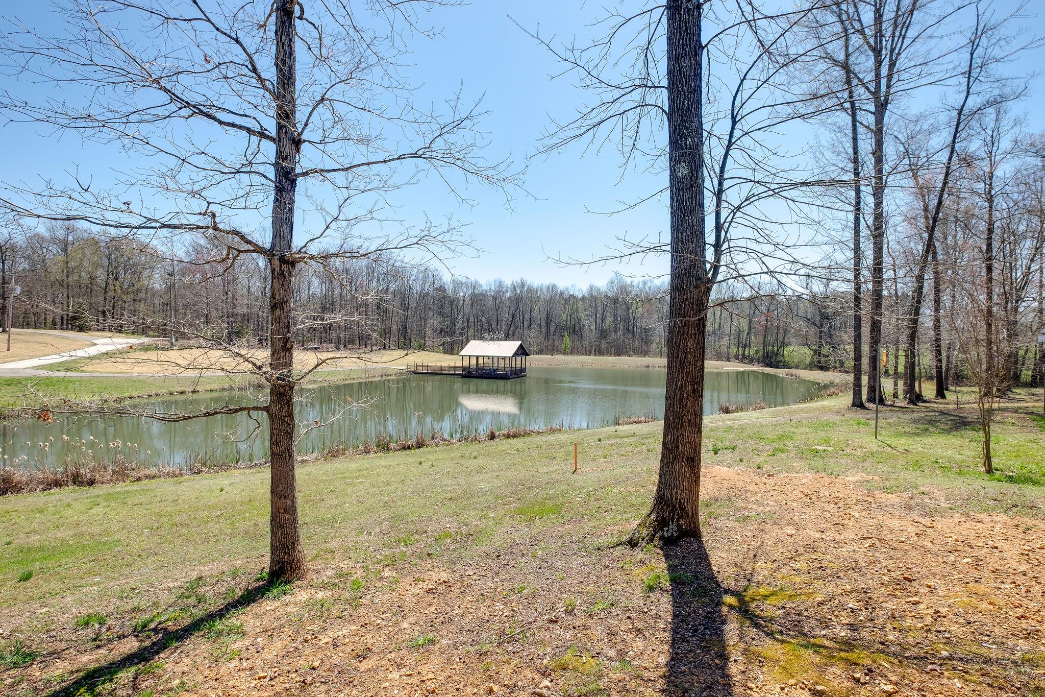 1175 Tidwell Switch Road Dickson, TN 37055 - Photo 2 of 27 a backyard of a house with lots of green space and fountain