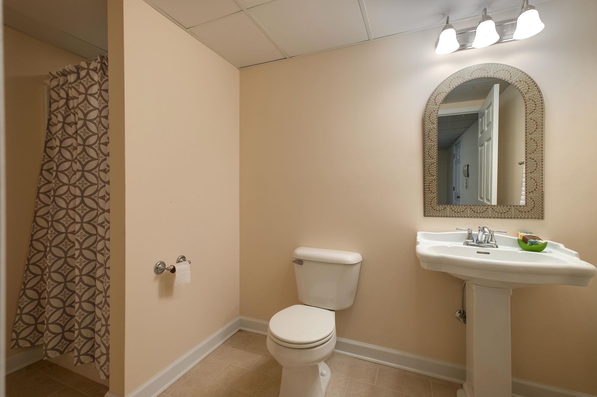 1175 Tidwell Switch Road Dickson, TN 37055 - Photo 22 of 27 a bathroom with a toilet sink and mirror