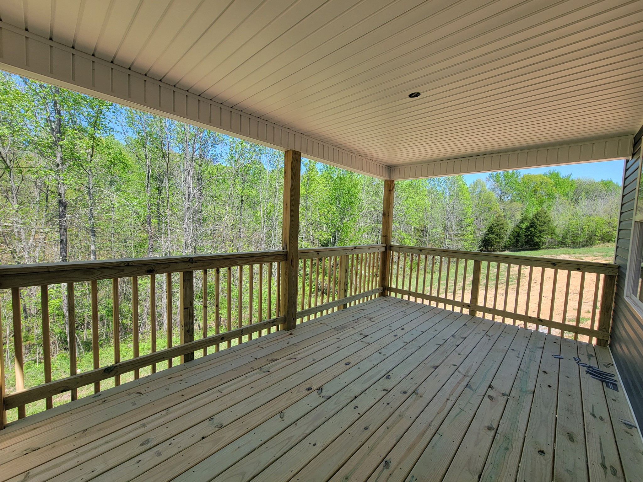 2265 Mockingbird Hill Road Palmyra, TN 37142 - Photo 20 of 24 a view of balcony with wooden floor