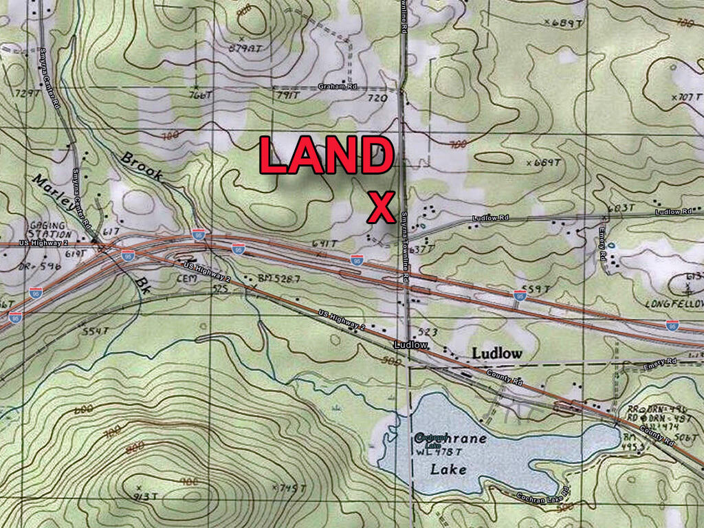 Off Lot 25 Off Road Smyrna Mills, ME 04780 - Photo 6 of 30 topo-map-me-lake