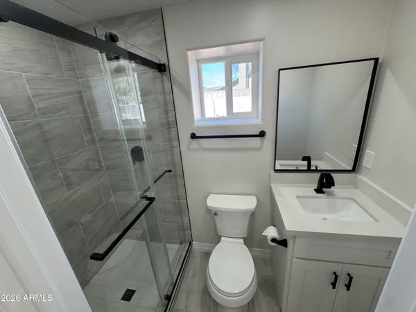 a view of a small space