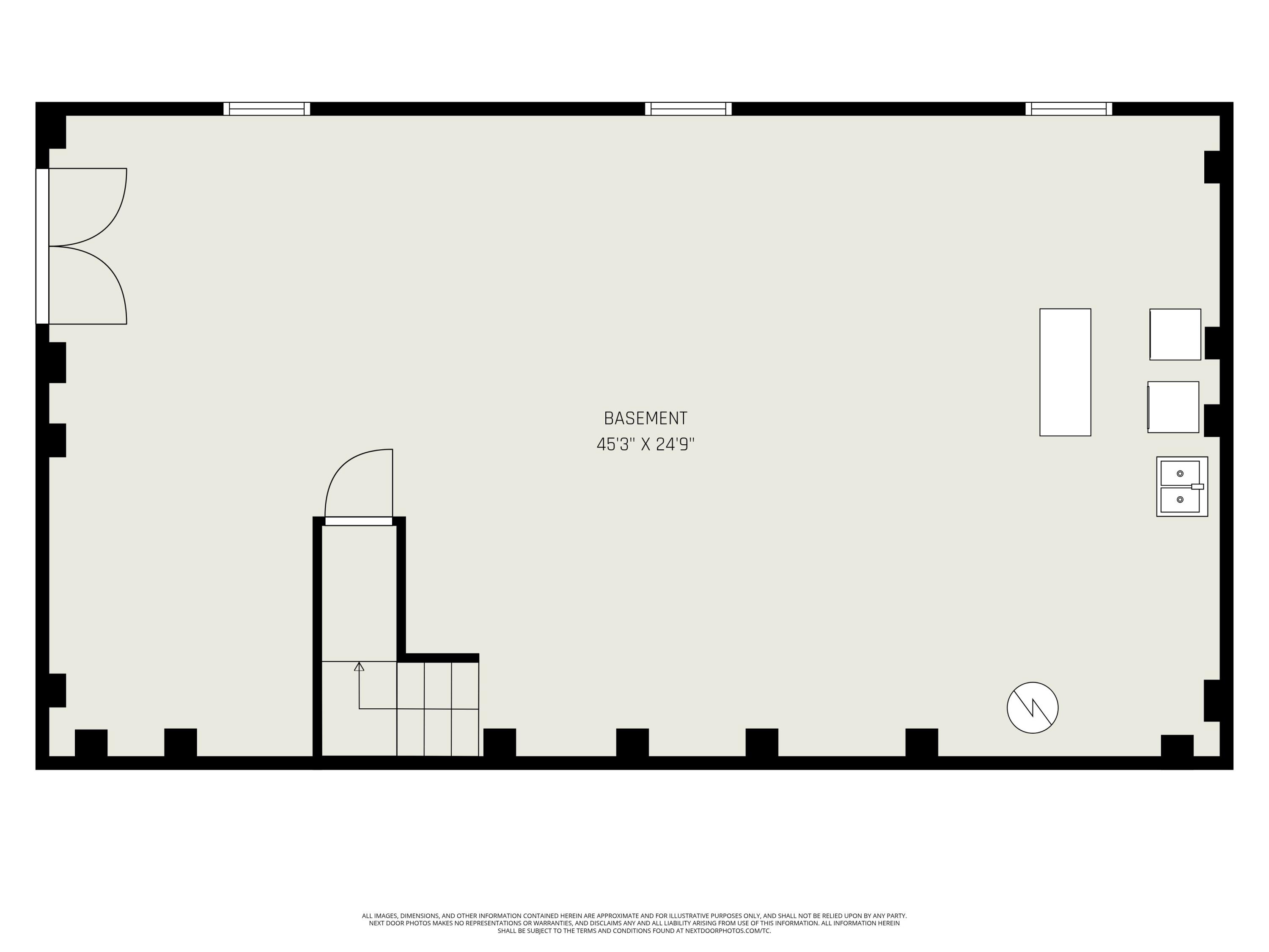 6321 Esch Road Manchester, MI 48158 - Photo 31 of 31 6321 Esch floor plan - basement