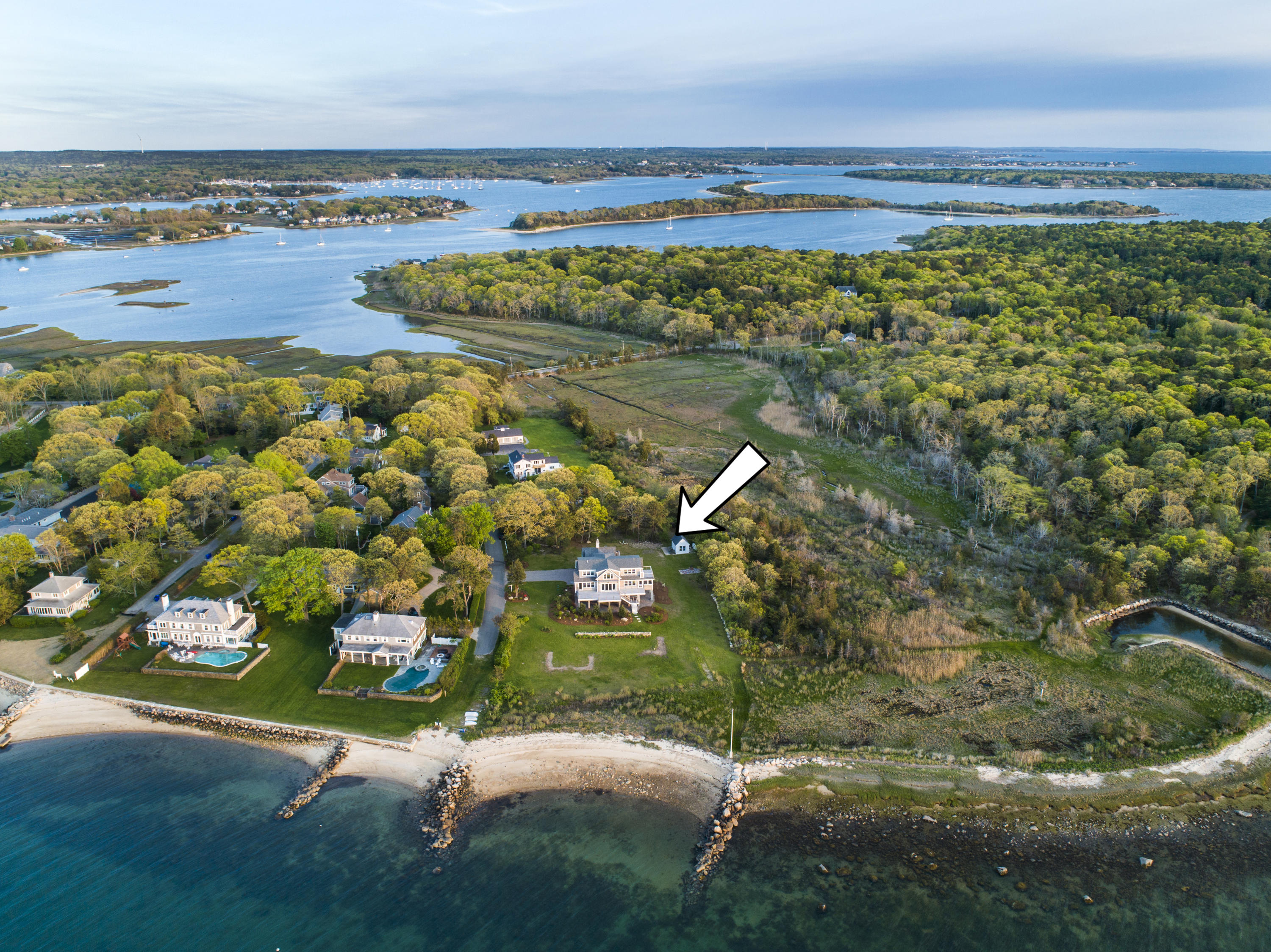 27 Beverly Road Pocasset, MA 02559 - Photo 32 of 43 DJI_0120 Arrow