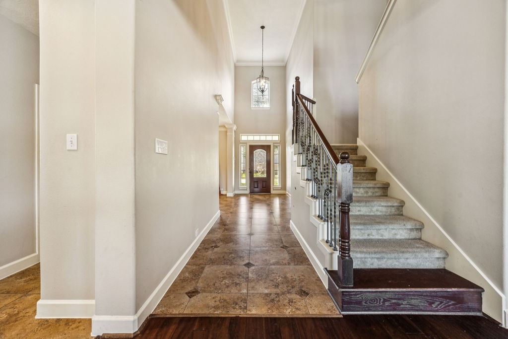 31306 Summit Grove Lane Spring, TX 77386 - Photo 14 of 45 a view of a hallway with staircase
