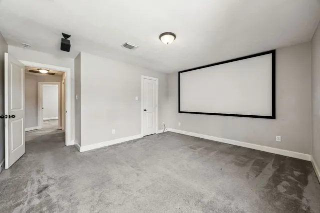 a view of a lake with houses