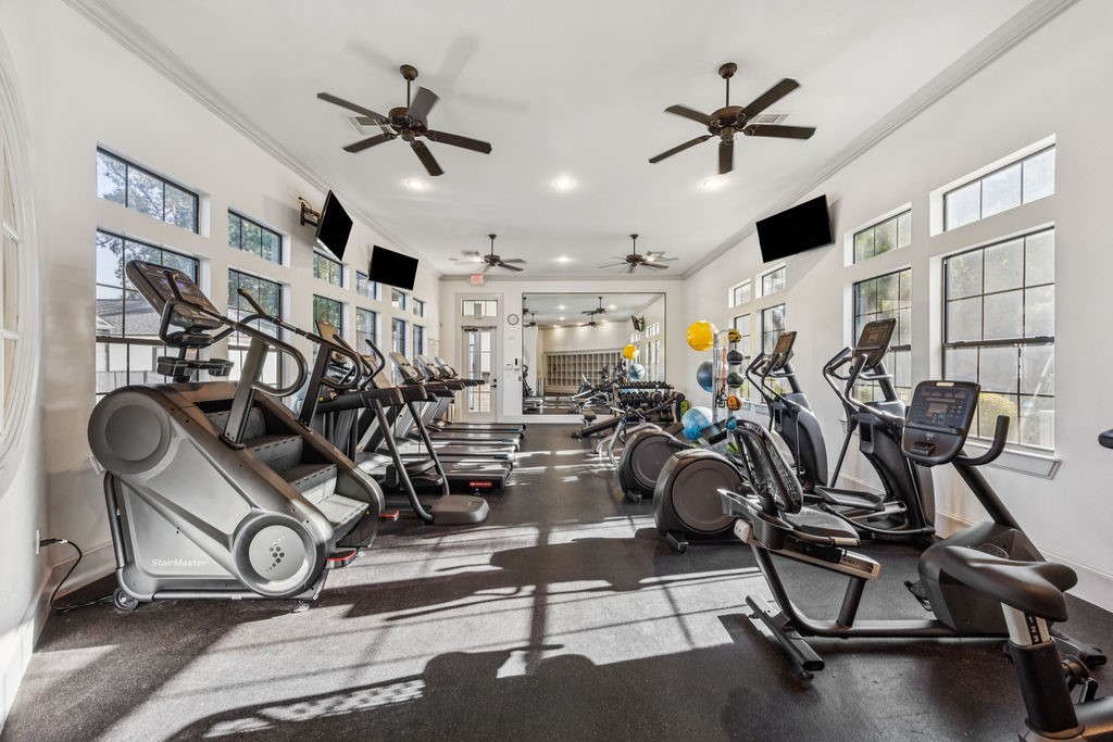 31306 Summit Grove Lane Spring, TX 77386 - Photo 39 of 45 a view of a room with gym equipment