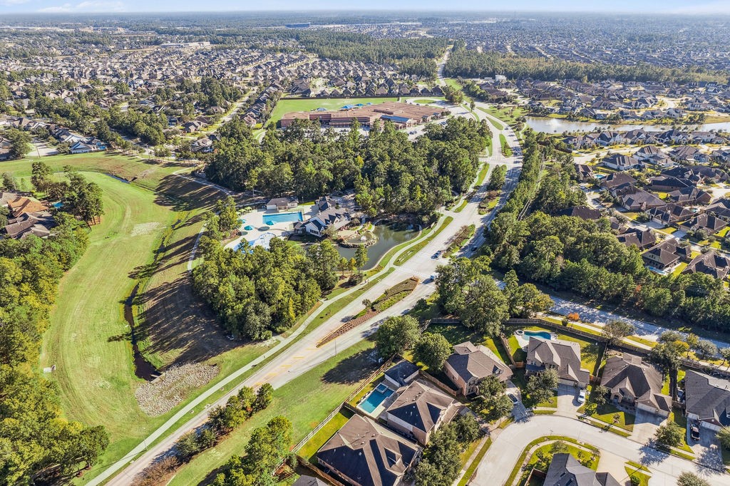 31306 Summit Grove Lane Spring, TX 77386 - Photo 45 of 45 an aerial view of residential houses with outdoor space