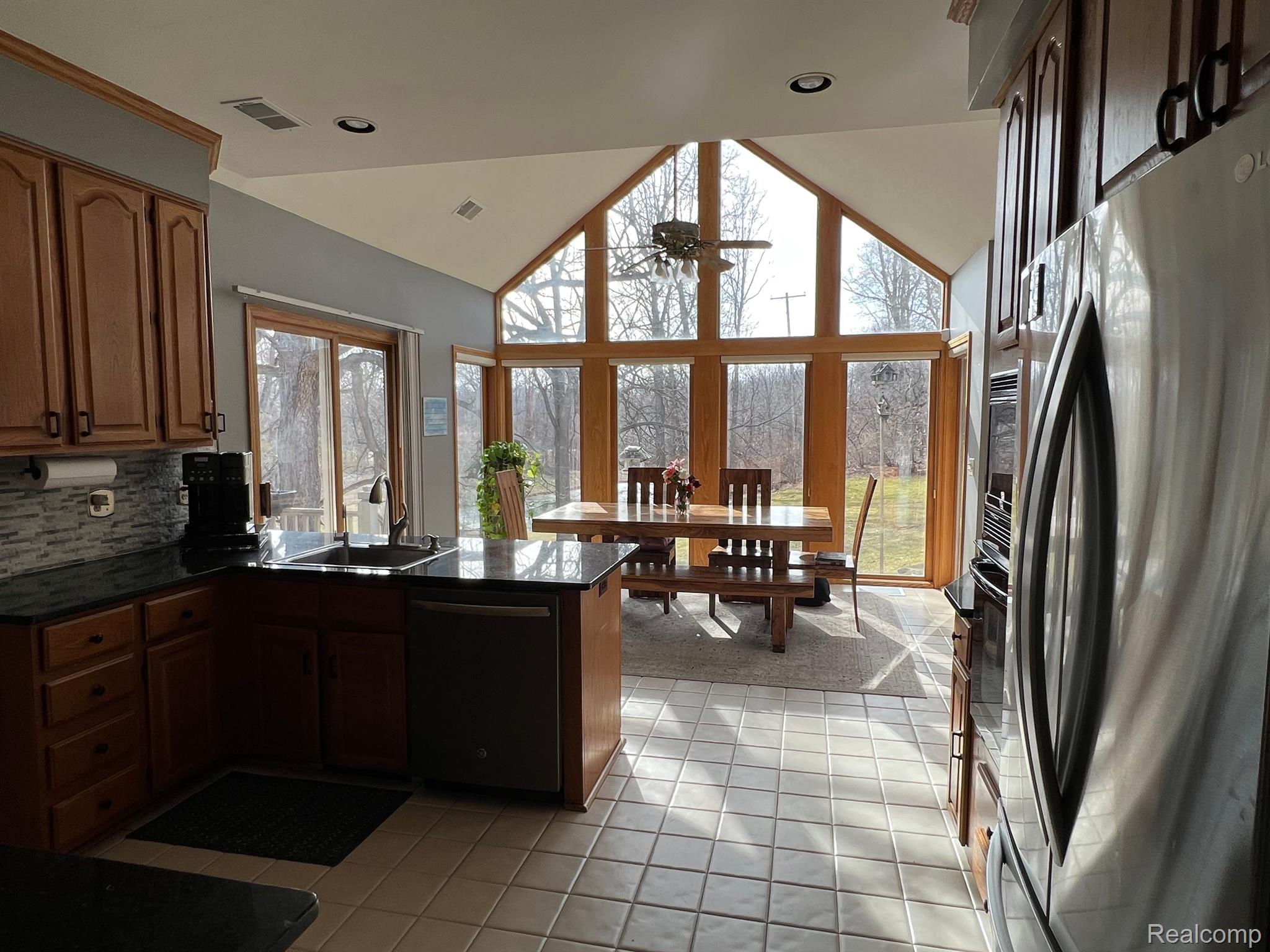 1750 East Gunn Road Rochester, MI 48306 - Photo 32 of 90 Kitchen View to Nook