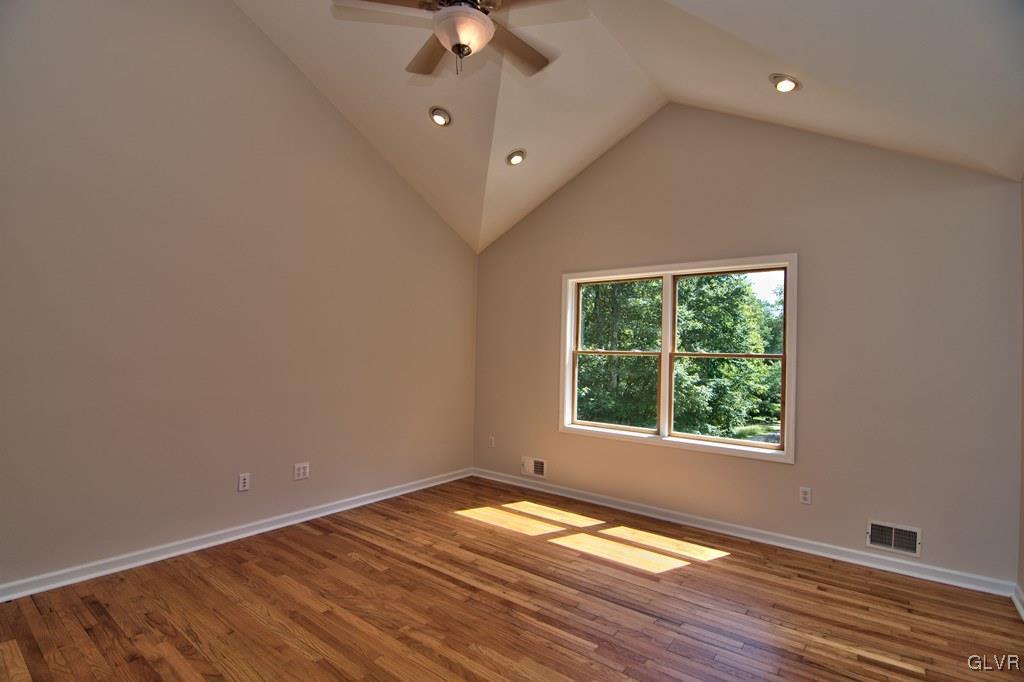 4913 Pine Ridge Drive West Bushkill, PA 18324 - Photo 4 of 50 The living room is unique with a beautiful angled