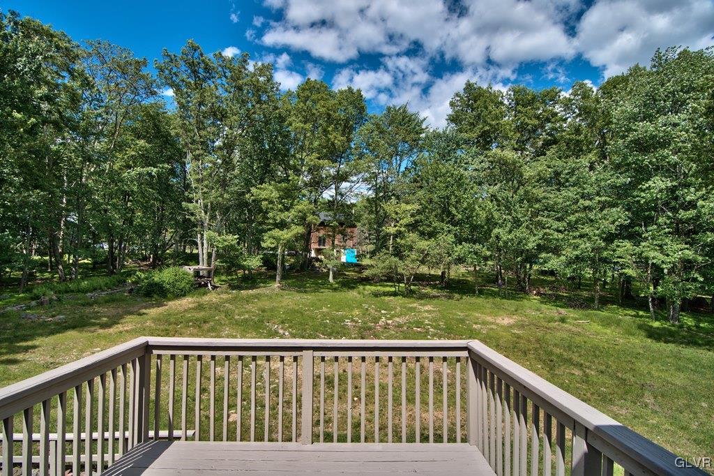 4913 Pine Ridge Drive West Bushkill, PA 18324 - Photo 44 of 50 View of the yard from the 10x9.10 upper deck off t