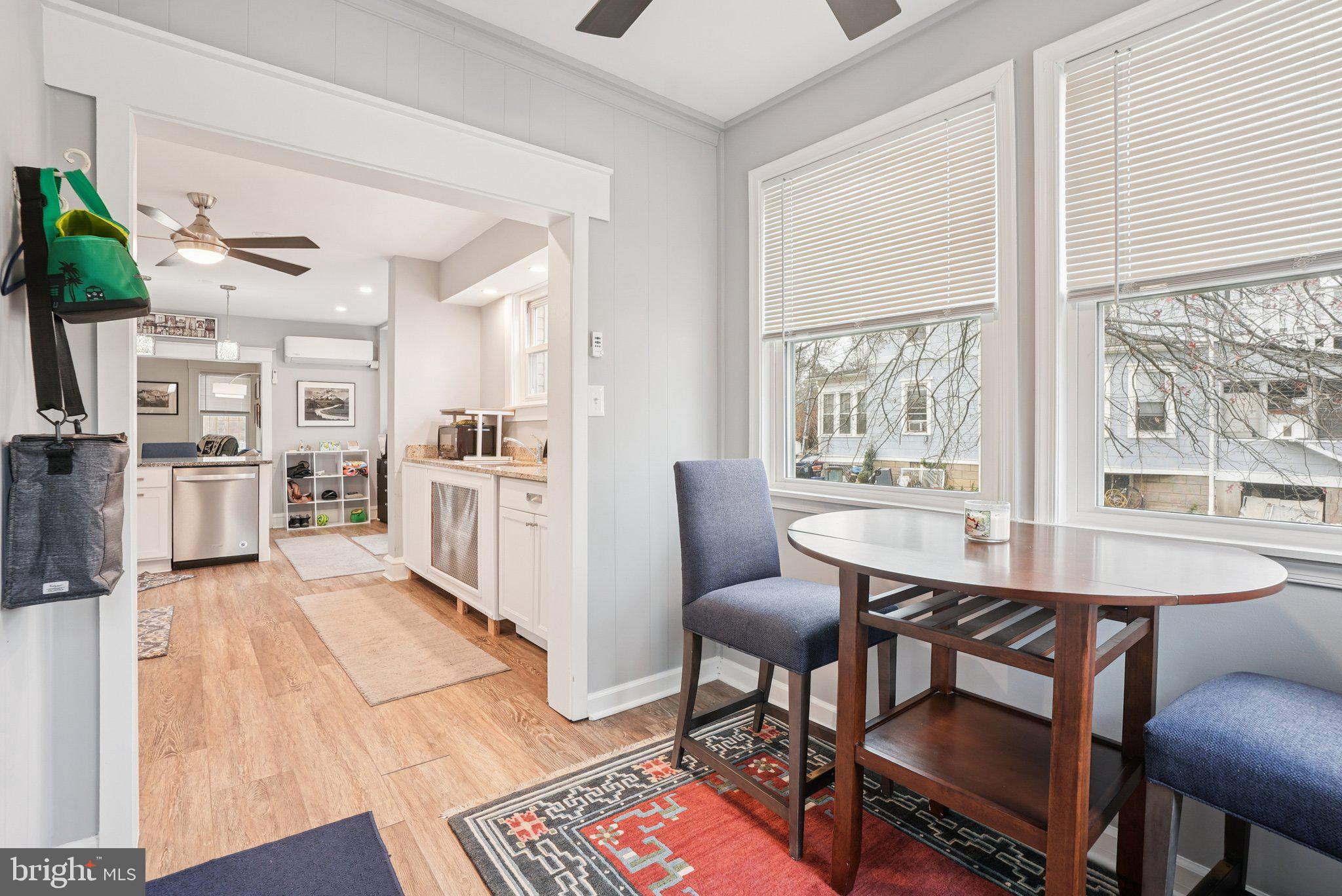 216-218 President Avenue Rutledge, PA 19070 - Photo 14 of 54 a view of a dining room with furniture and a window