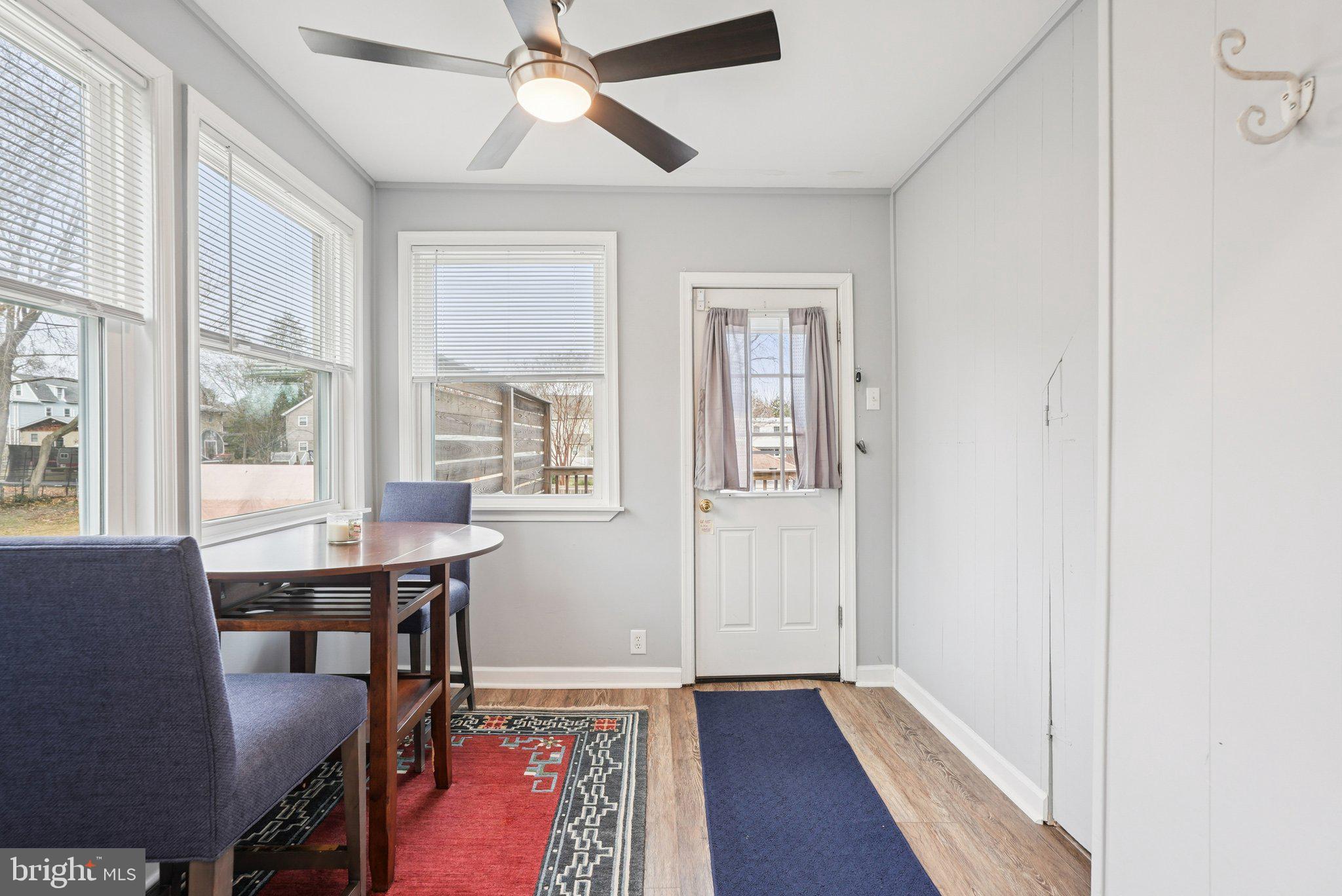 216-218 President Avenue Rutledge, PA 19070 - Photo 15 of 54 a view of a workspace with furniture and a window