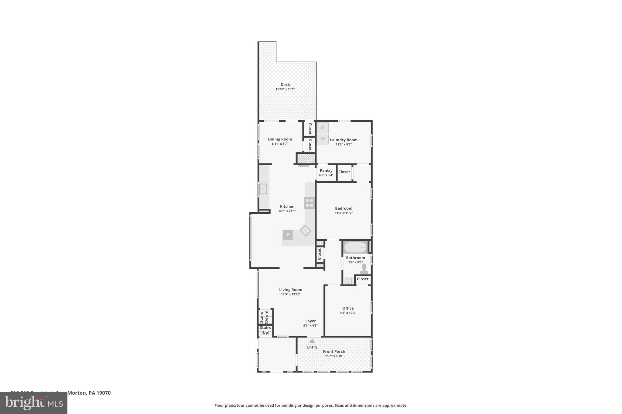 216-218 President Avenue Rutledge, PA 19070 - Photo 52 of 54 a picture of a room with floor to ceiling window