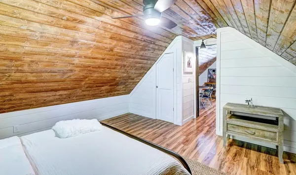 a view of balcony and floor