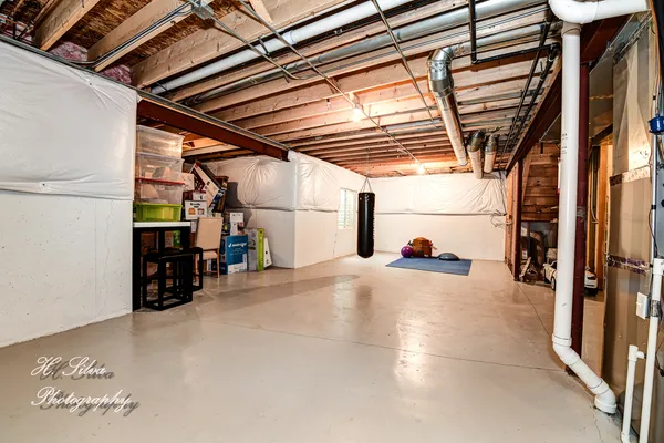 a view of storage and utility room
