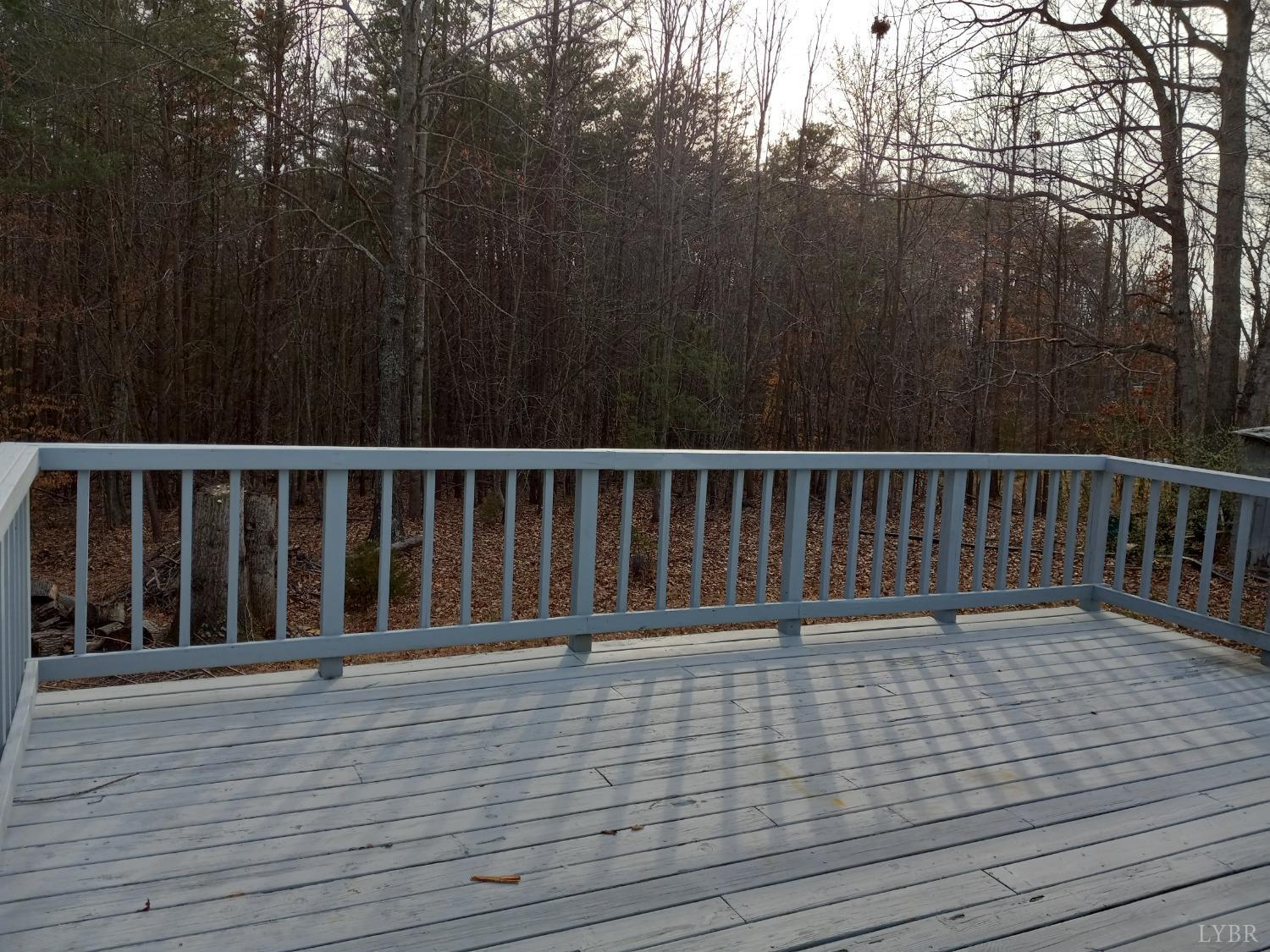 468 Hawkins Road Evington, VA 24550 - Photo 23 of 31 a view of wooden deck