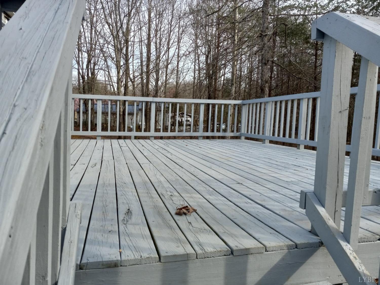468 Hawkins Road Evington, VA 24550 - Photo 25 of 31 a view of wooden deck