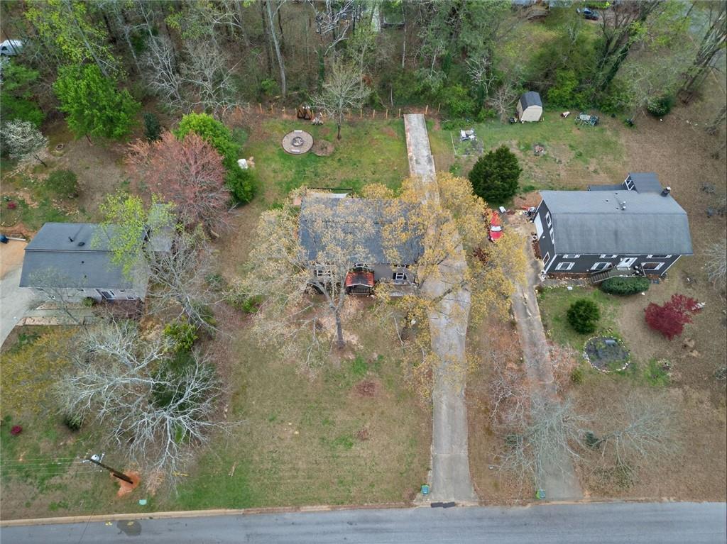 7280 Valley Drive Winston, GA 30187 - Photo 31 of 35 an aerial view of residential house with outdoor space