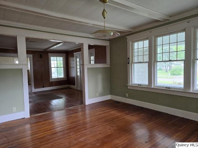 242 Main Street Carthage, IL 62321 - Photo 4 of 28 a view of livingroom with hardwood floor and hallway