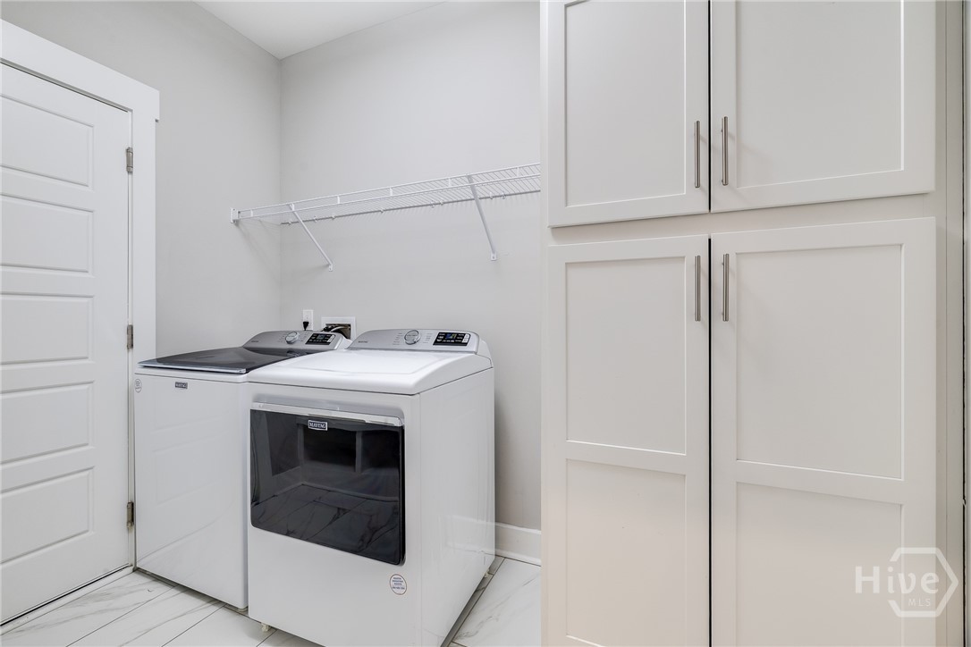 119 Danbury Court Pooler, GA 31322 - Photo 25 of 51 Laundry Room - Storage and double pantry (not shown)