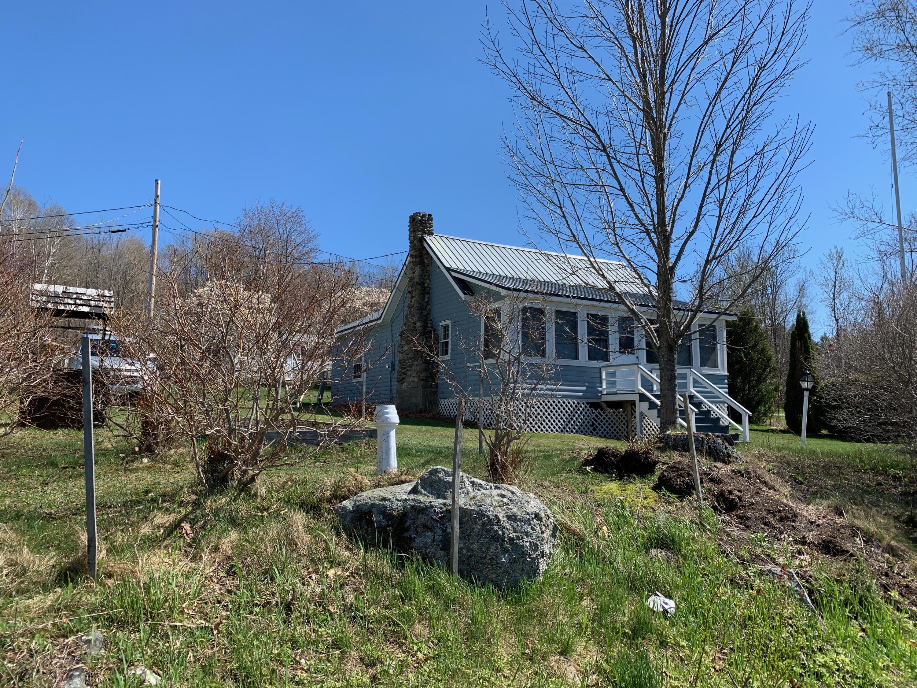 7 Waleik Road Peru, ME 04290 - Photo 2 of 5 camp from corner post