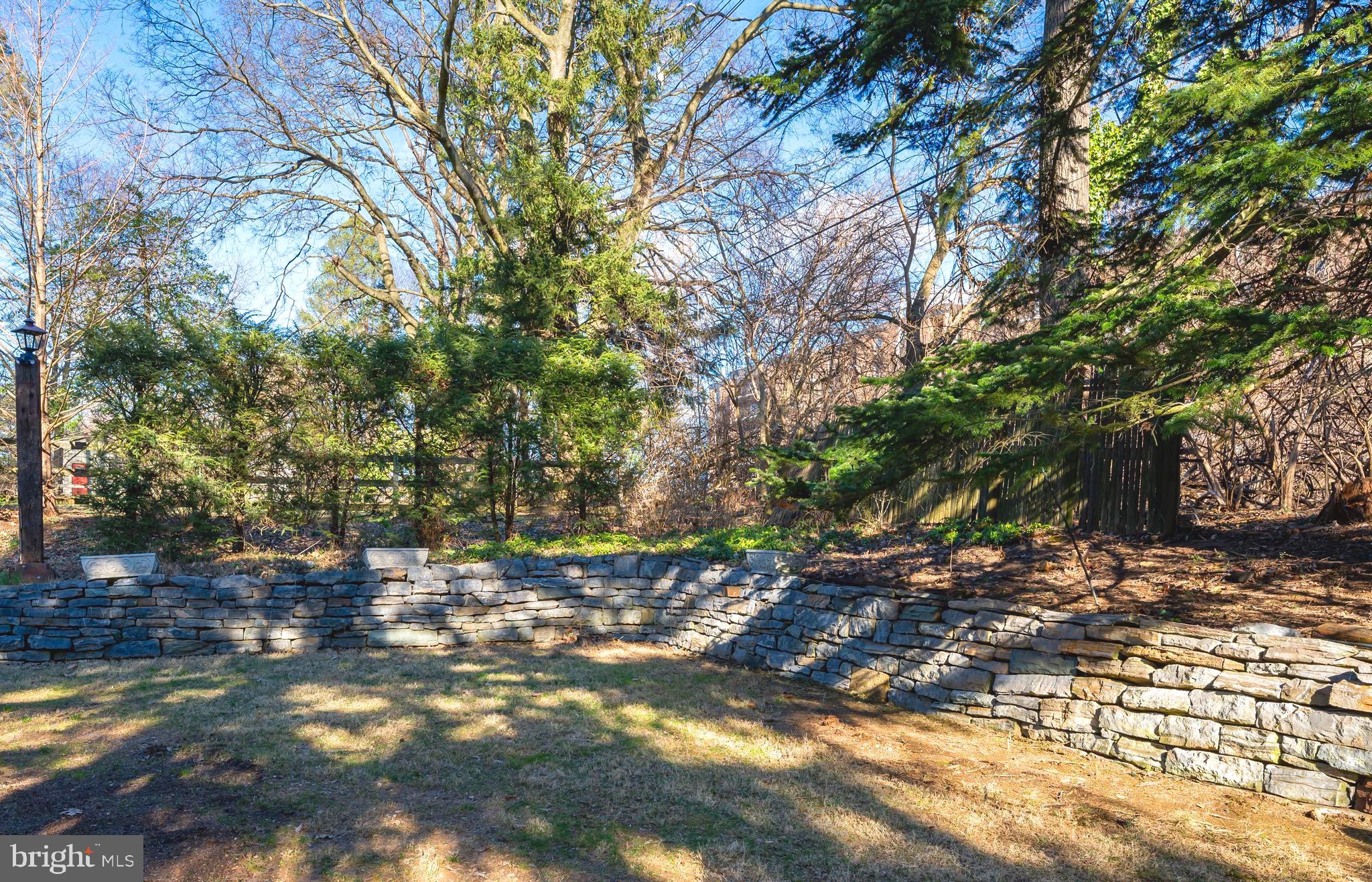 1500 Farr Road Reading, PA 19607 - Photo 9 of 35 Rear yard with stone wall