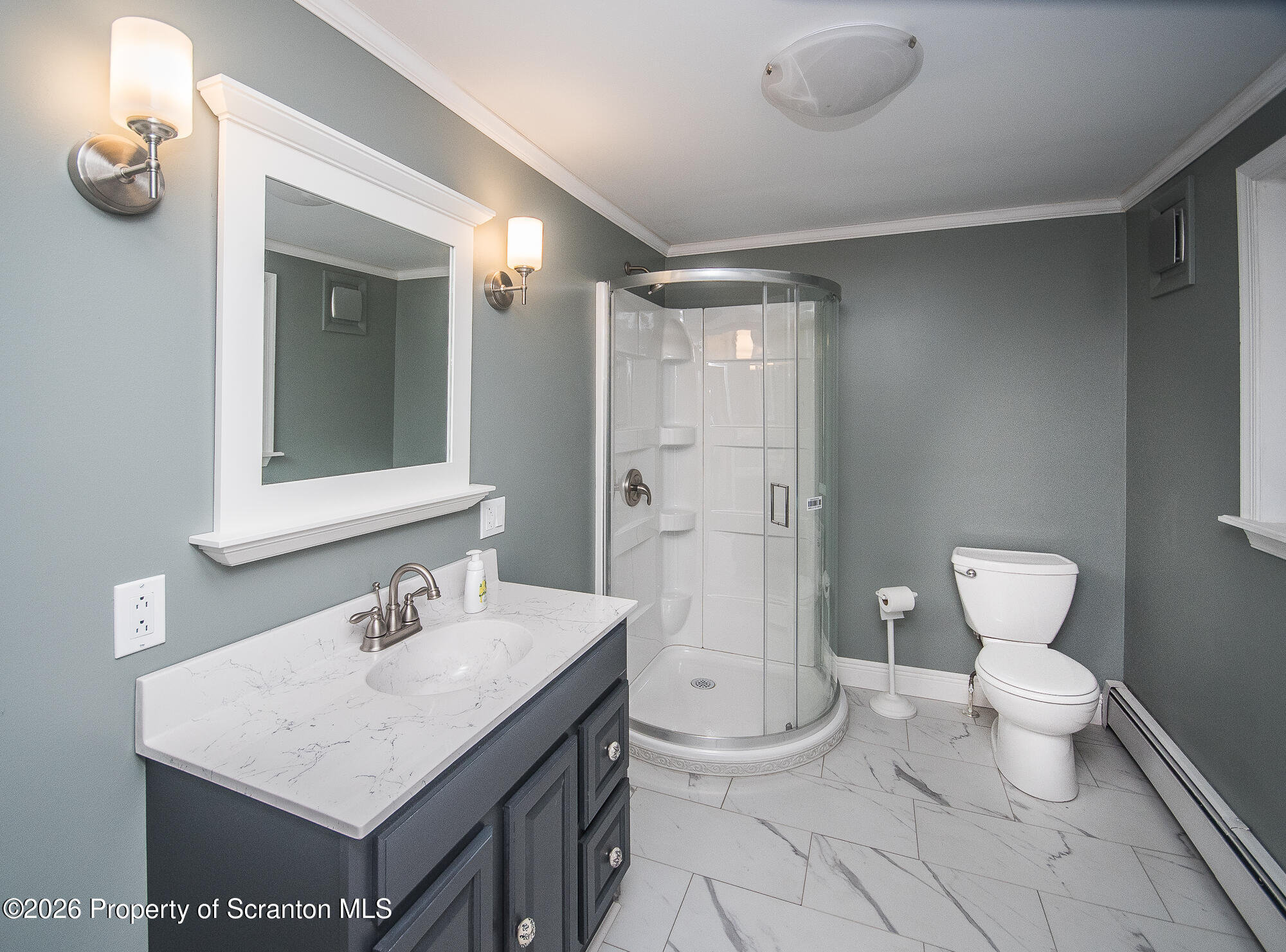 318 Main Street Moosic, PA 18507 - Photo 25 of 45 3/4 Bathroom