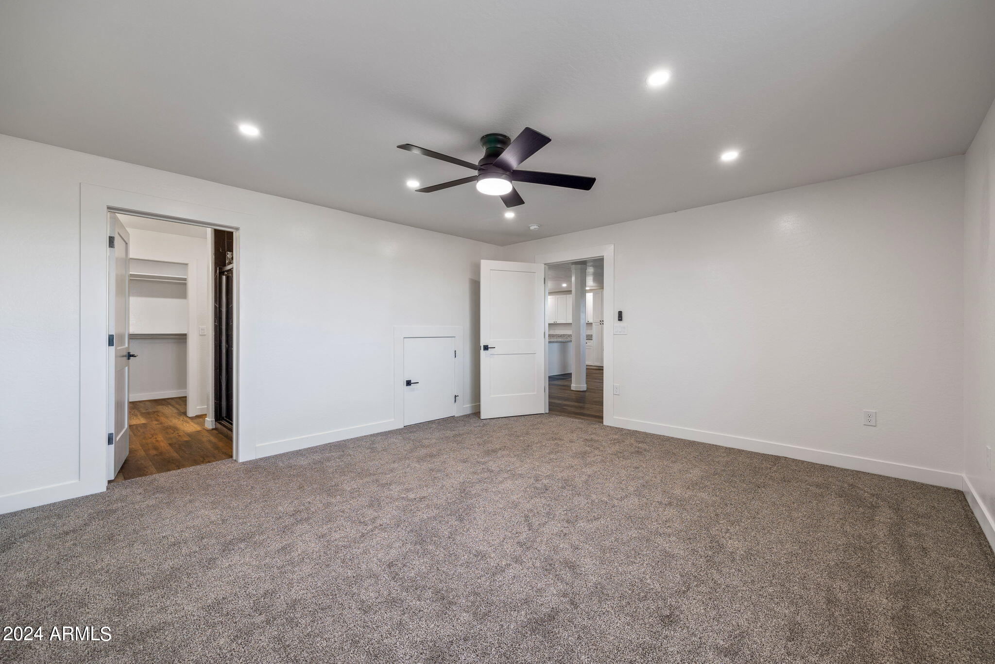 157 Frontage Road Concho, AZ 85924 - Photo 38 of 69 an empty room with closet and a ceiling fan